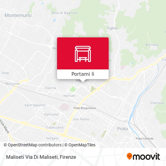 Mappa Maliseti Via Di Maliseti