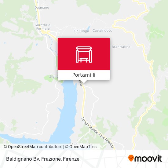 Mappa Baldignano Bv. Frazione