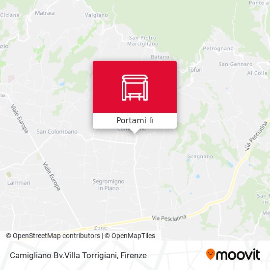Mappa Camigliano Bv.Villa Torrigiani
