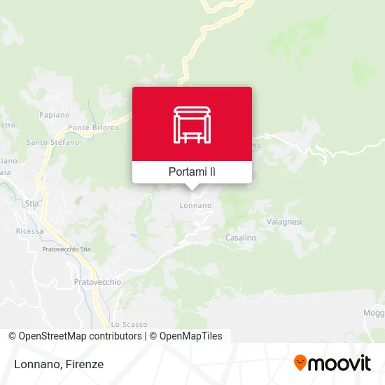 Mappa Lonnano