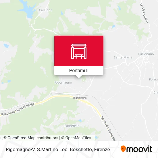 Mappa Rigomagno-V. S.Martino Loc. Boschetto