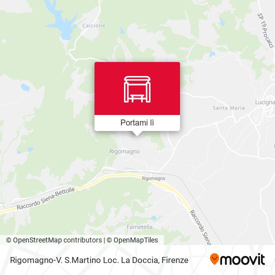 Mappa Rigomagno-V. S.Martino Loc. La Doccia