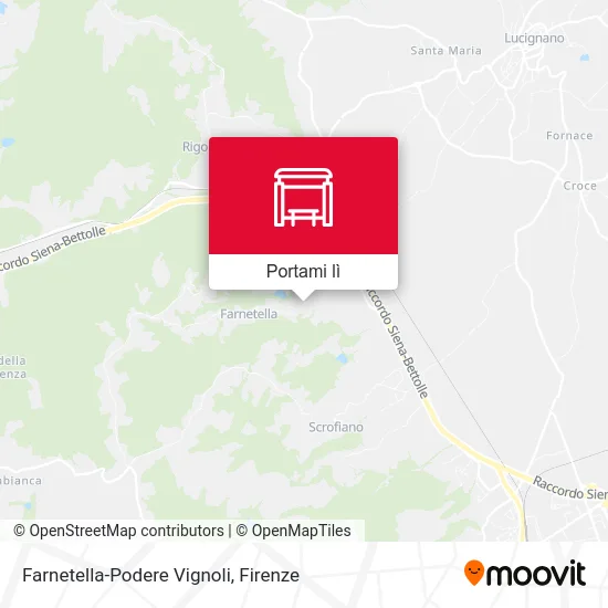 Mappa Farnetella-Podere Vignoli