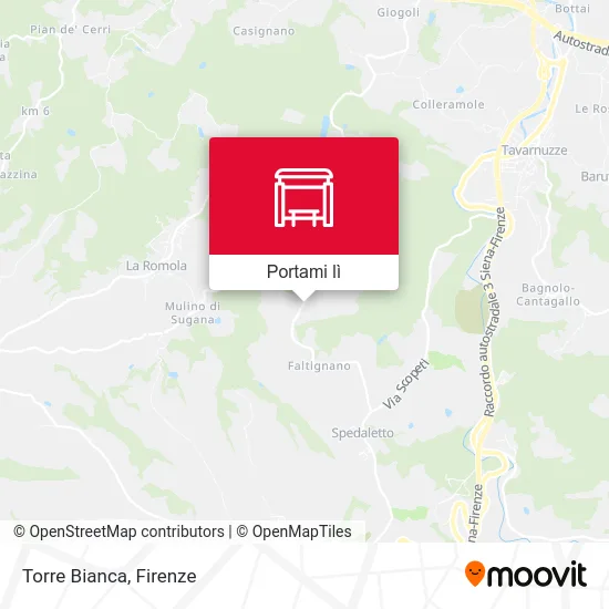 Mappa Torre Bianca