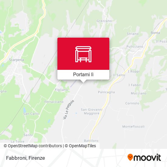 Mappa Fabbroni