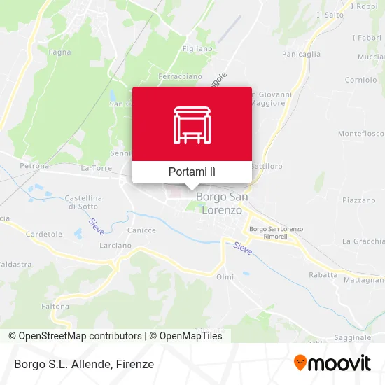 Mappa Borgo S.L. Allende