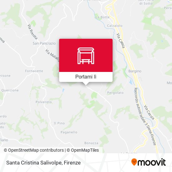 Mappa Santa Cristina Salivolpe