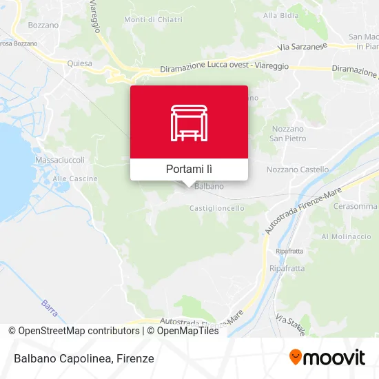 Mappa Balbano Capolinea