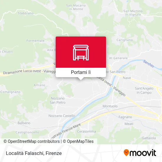 Mappa Località Falaschi