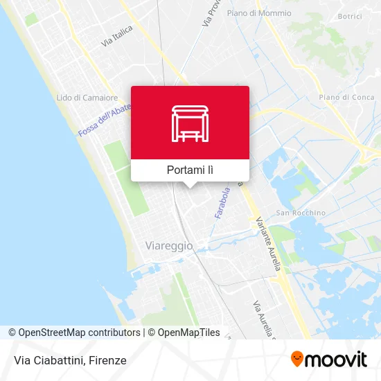 Mappa Via Ciabattini