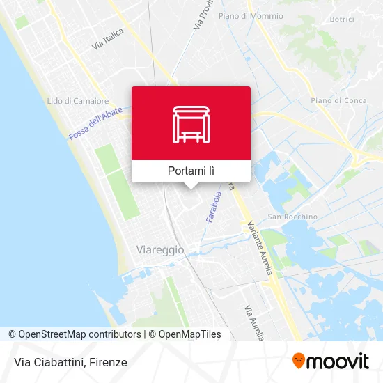 Mappa Via Ciabattini