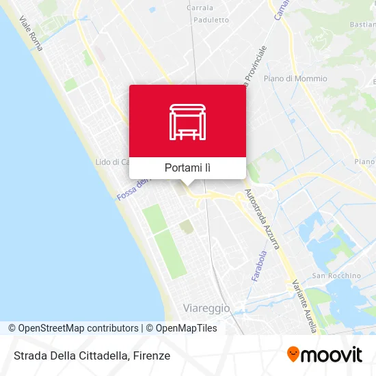 Mappa Strada Della Cittadella