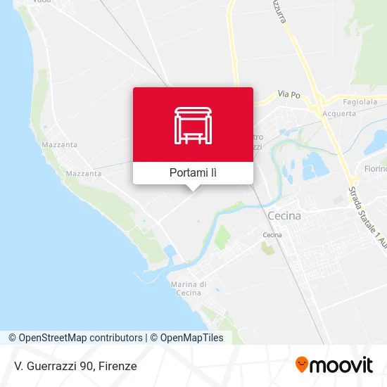Mappa V. Guerrazzi 90