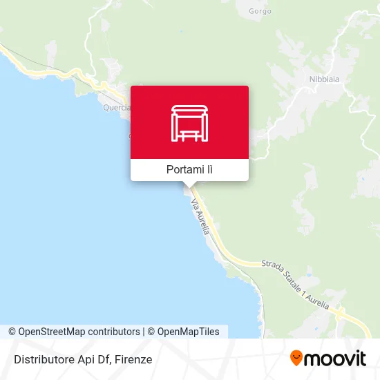Mappa Distributore Api Df