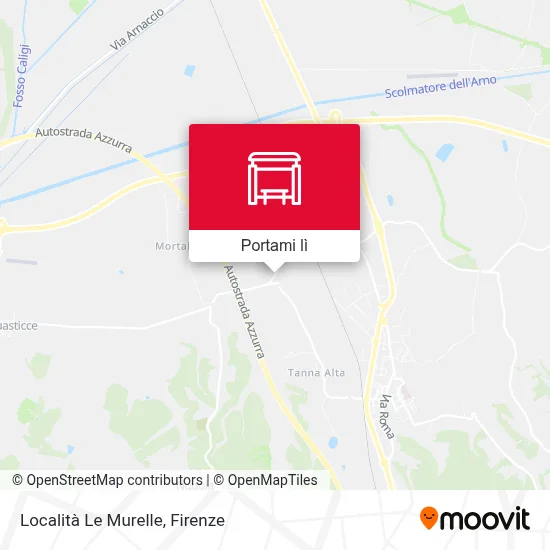 Mappa Località Le Murelle