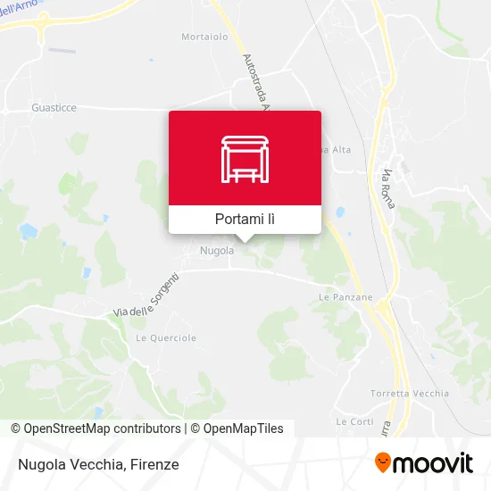 Mappa Nugola Vecchia