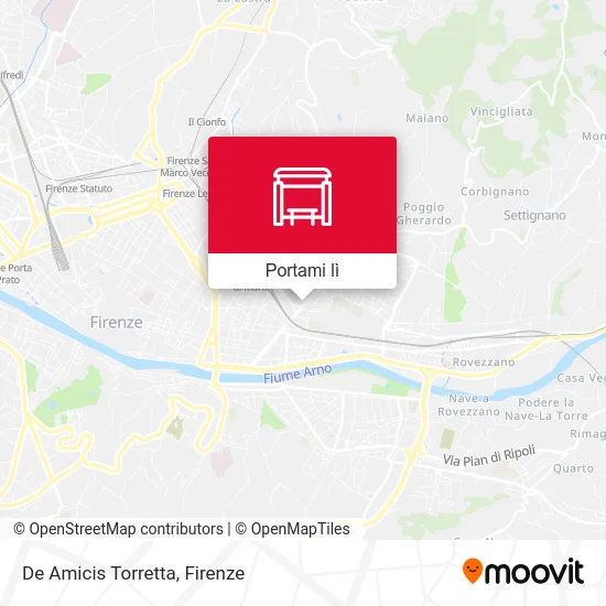 Mappa De Amicis Torretta