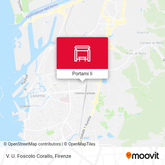 Mappa V. U. Foscolo Corallo