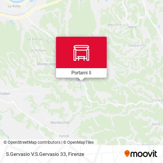 Mappa S.Gervasio V.S.Gervasio 33