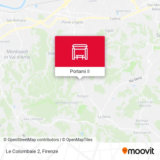 Mappa Le Colombaie 2