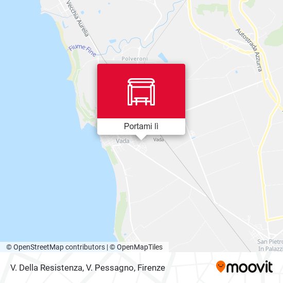 Mappa V. Della Resistenza, V. Pessagno