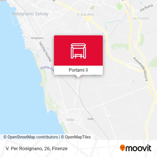 Mappa V. Per Rosignano, 26