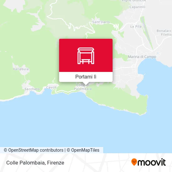 Mappa Colle Palombaia