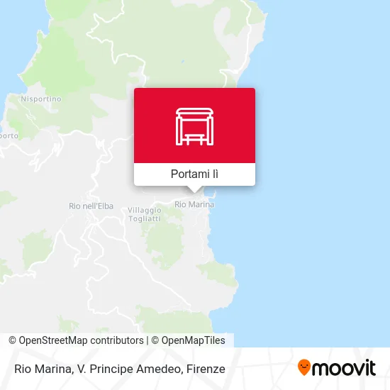 Mappa Rio Marina, V. Principe Amedeo