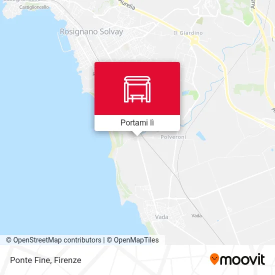 Mappa Ponte Fine