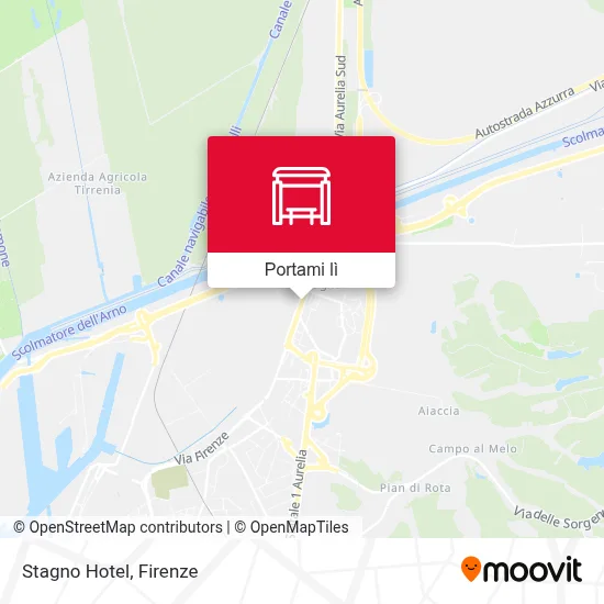 Mappa Stagno Hotel
