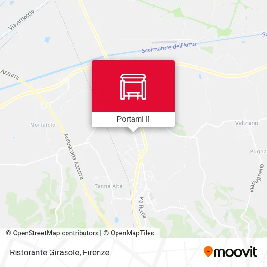 Mappa Ristorante Girasole