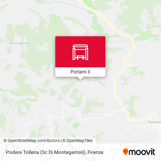 Mappa Podere Tollena (Sc Di Montegemoli)