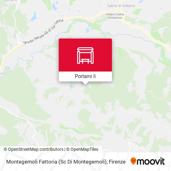 Mappa Montegemoli Fattoria (Sc Di Montegemoli)