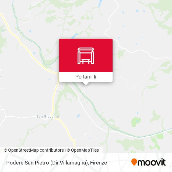 Mappa Podere San Pietro (Dir.Villamagna)