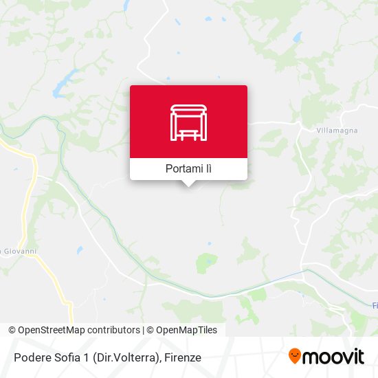 Mappa Podere Sofia 1 (Dir.Volterra)