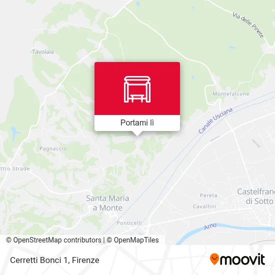 Mappa Cerretti Bonci 1