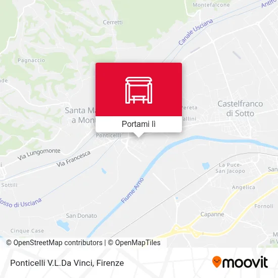 Mappa Ponticelli V.L.Da Vinci