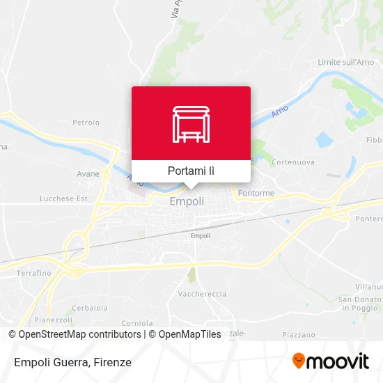 Mappa Empoli Guerra