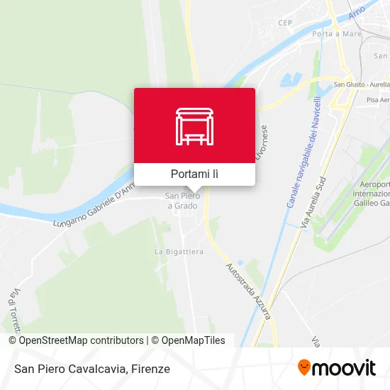 Mappa San Piero Cavalcavia