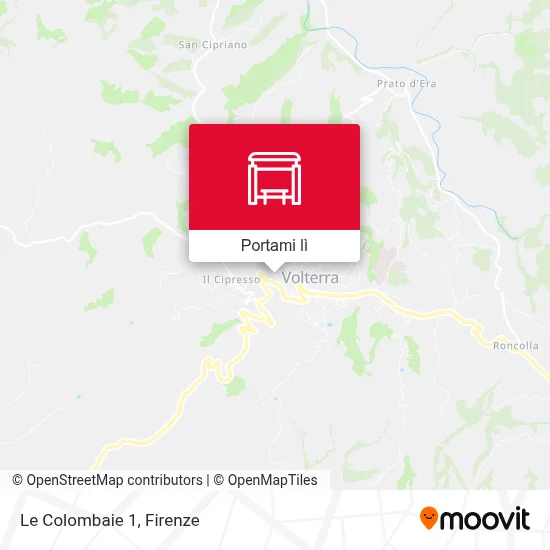 Mappa Le Colombaie 1