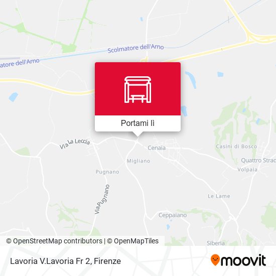 Mappa Lavoria V.Lavoria Fr 2