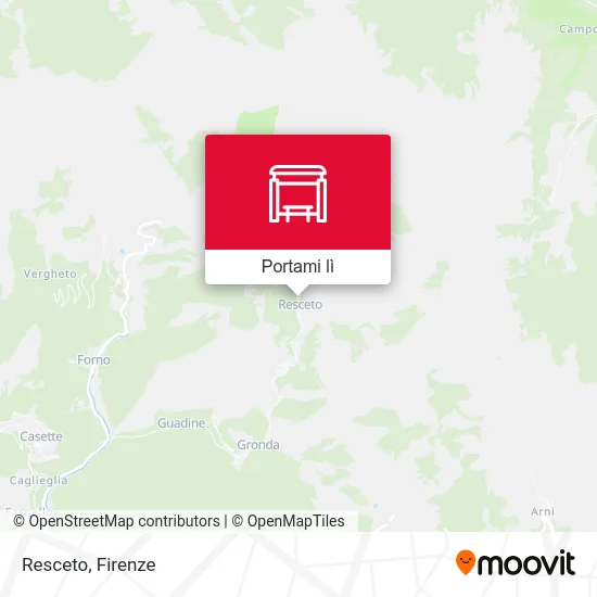 Mappa Resceto