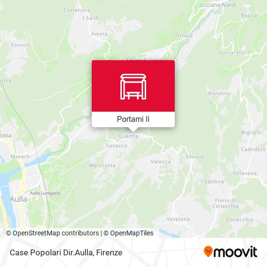 Mappa Case Popolari Dir.Aulla