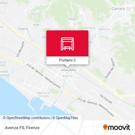 Mappa Avenza FS