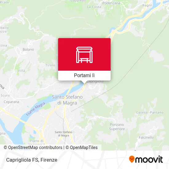 Mappa Caprigliola FS