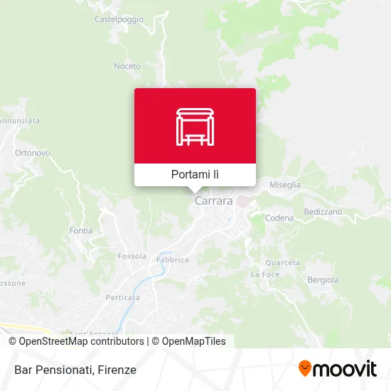 Mappa Bar Pensionati