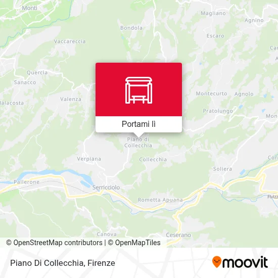 Mappa Piano Di Collecchia