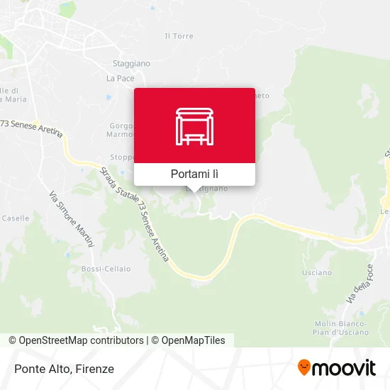 Mappa Ponte Alto