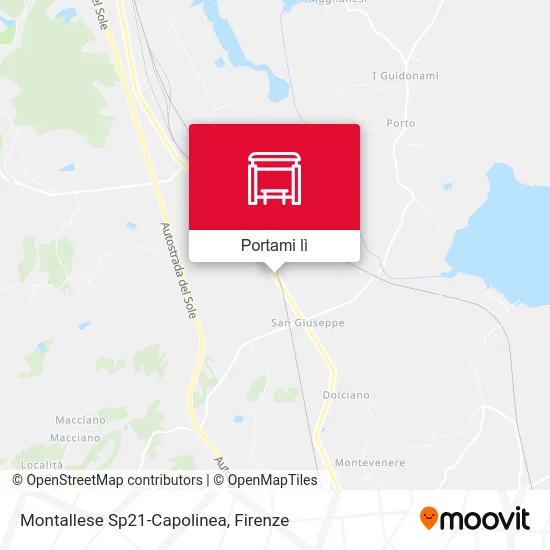 Mappa Montallese Sp21-Capolinea