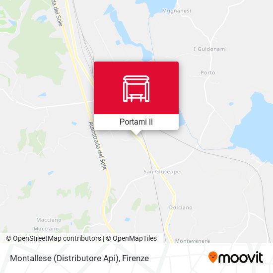 Mappa Montallese (Distributore Api)